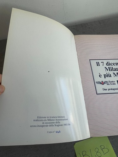 Verdi aida 1985 edizione - verdi, 1985/86