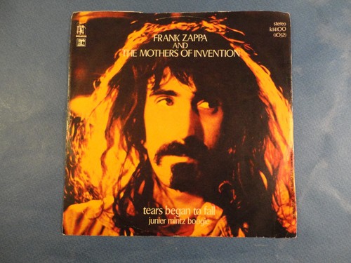 Ita frank zappa tears - 7", "tears