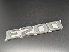 MERCEDES E200 E 200 LOGO SIGLA EMBLEMA FREGIO STEMMA SCRITTA BADGE TARGA NOME
