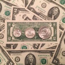 Set monete e monete bicentenario 1776-1976