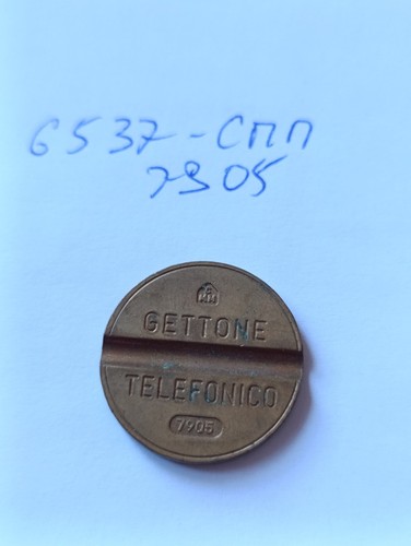 Gettone telefonico 7905 cmm - telefonico,