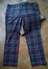 Pantaloni Donna Scozzese Benetton tg. 44