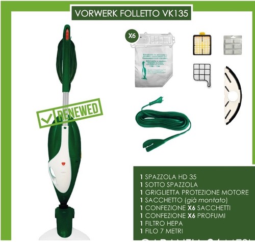 Aspirapolvere folletto 135 - folletto,