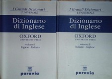 DIZIONARIO DI INGLESE OXFORD paravia