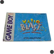 Wario Blast Istruzioni Gioco /