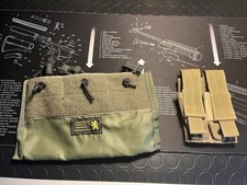 LBT-2645A Triple Mag Pouch M4 GoldLabel OD + Double9mm Khaki Pouch Molle Sistem
