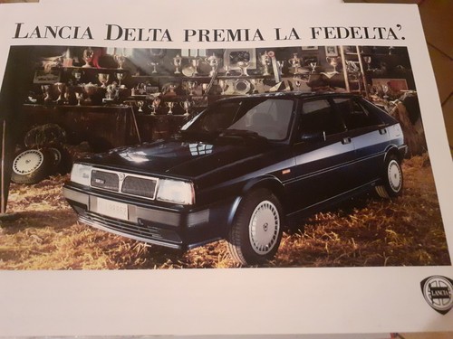 Depliant brochure lancia - depliant/brochure,