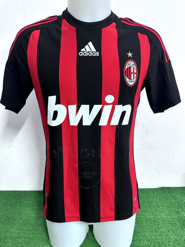 Maglia milan match worn - no,
