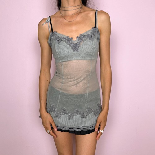 Top cami vintage grigio - cami,