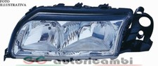 FARO PER VOLVO S80 98-03 H7/H7 PARABOLA NERA SINISTRO