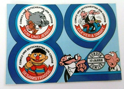Werbe aufkleber condor comics - werbe-aufkleber,