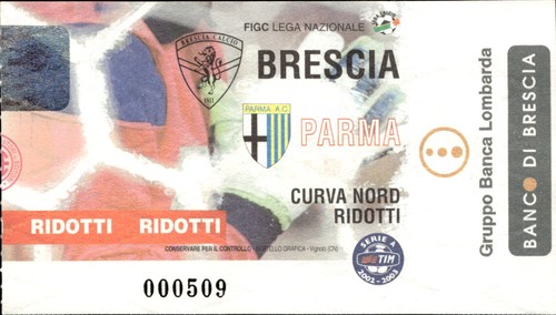 Biglietto stadio brescia - biglietto,