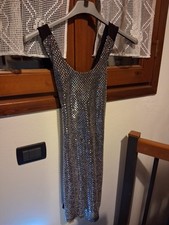 Vestito Aderente Disco Con