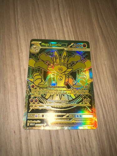 Mega lucario gold nm - mega, it