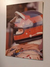 Cartolina ufficiale Ferrari Gilles Villeneuve anni 1978-1978 Ferrari.STAMPA ZANICHELLI 