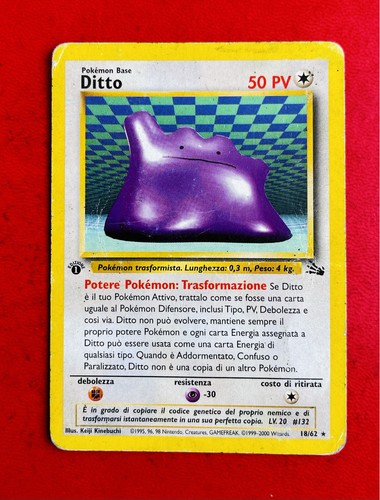 Lotto carte pokemon ditto - pokemon,