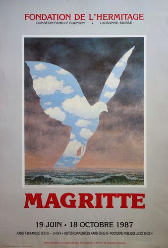 René magritte affiche - rené,