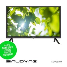 USATO TV HD SI24A2250SM SINUDYNE 24" SMART 12V DVB-T/T2 DVB-S/S2 CAMPER BARCA