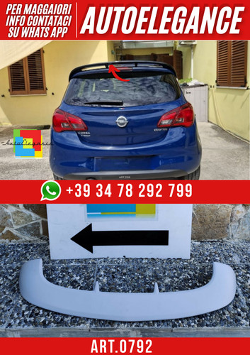 Art 0792 spoiler - spoiler, opel