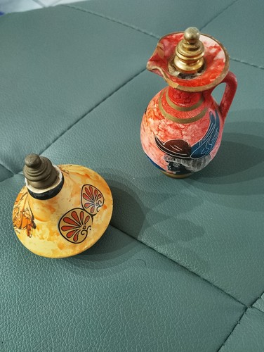 Boccette greche dipinte mano - boccette,
