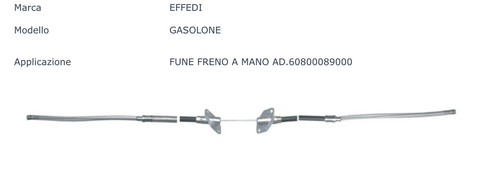 Fune freno mano - a,