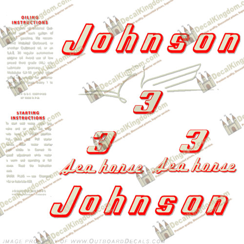 Johnson 1955 decalcomanie
