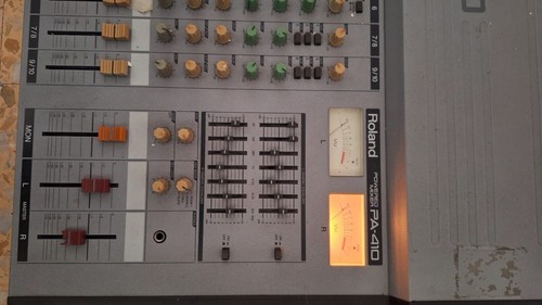 Mixer analogico roland 410 - mixer, pa-410