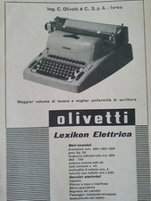 OLIVETTI IVREA TYPEWRITERS 6 -
