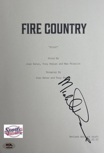Michael trucco firmato 8x10 - trucco,