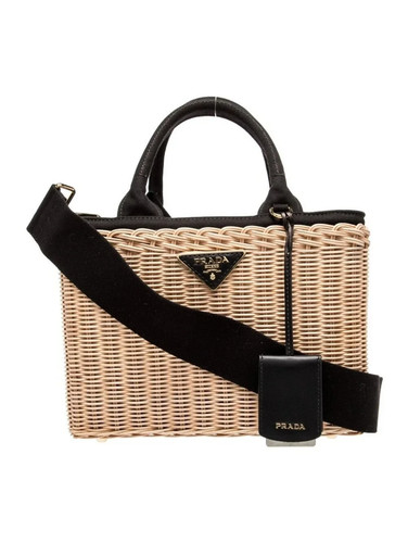 Prada paglia midollino - prada, cesto