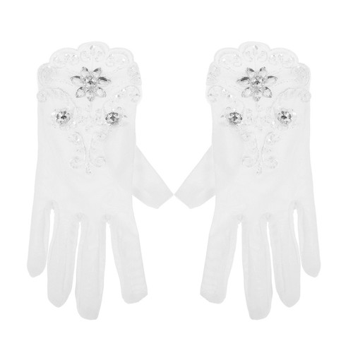 Guanti sposa in pizzo - da,