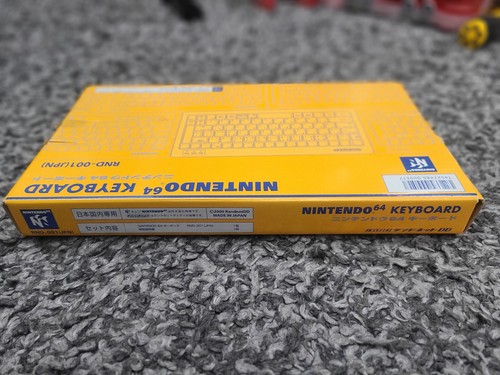 Nintendo 64dd keyboard - nintendo,