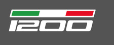 1 Adesivo DUCATI Multistrada per tappo serbatoio 1200 con bandierina tricolore