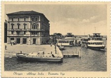Chioggia (Venezia). Albergo Italia - Piazzetta Vigo.
