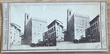 Alphonse Bernoud Firenze Palazzo Del Bargello Foto Stereoscopica