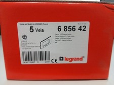 5 pezzi Placca Legrand VELA
