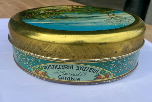 Scatola tonda cassata - tonda, "cassata