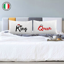 Coppia federe personalizzate letto matrimoniale Idea Regalo San Valentino?