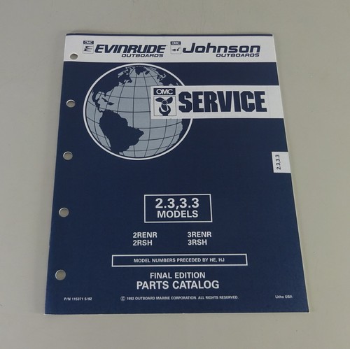 Catalogo parti omc johnson - johnson, /