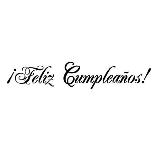 Timbro gomma feliz - in,