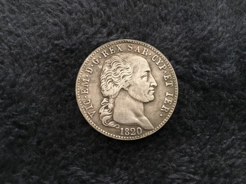 Moneta lire 1820 scudo - lire,