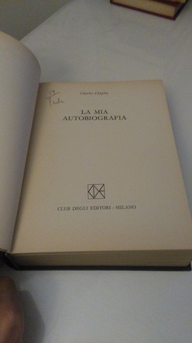 Mia autobiografia chaplin - la,