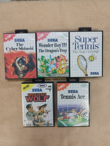 Lotto videogiochi sega master - lotto,