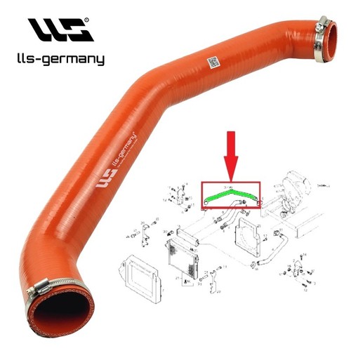 Tubo turbo intercooler per