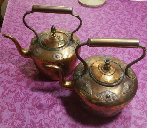 Coppia bollitori rame - coppia,