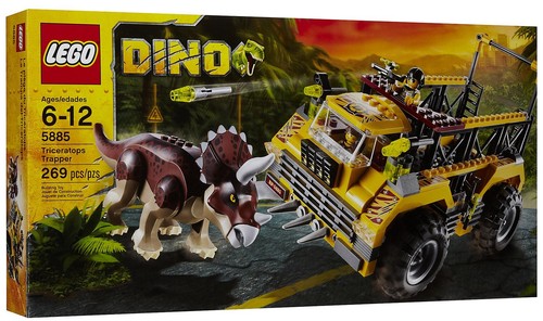 Lego dino triceratops trapper - dino,