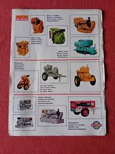 SLANZI MOTOREN MOTOPOMPE MOTOSALDATRICI GRUPPI ELETTROGENI BROCHURE ORIGINALE 