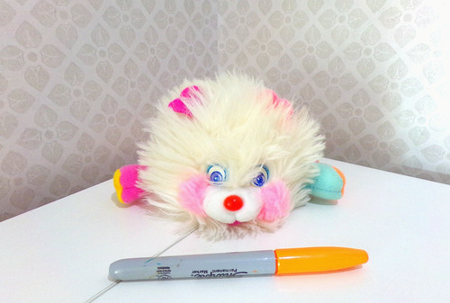 Peluche puffling popples