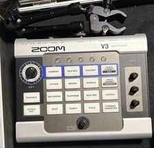ZOOM V3 Processore Vocale Pedale Effetti Vocali Usato Con Nastro Di Montaggio