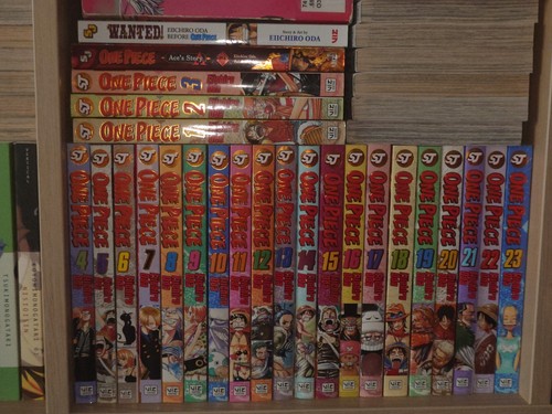 One piece gold foil volumes - foil,
